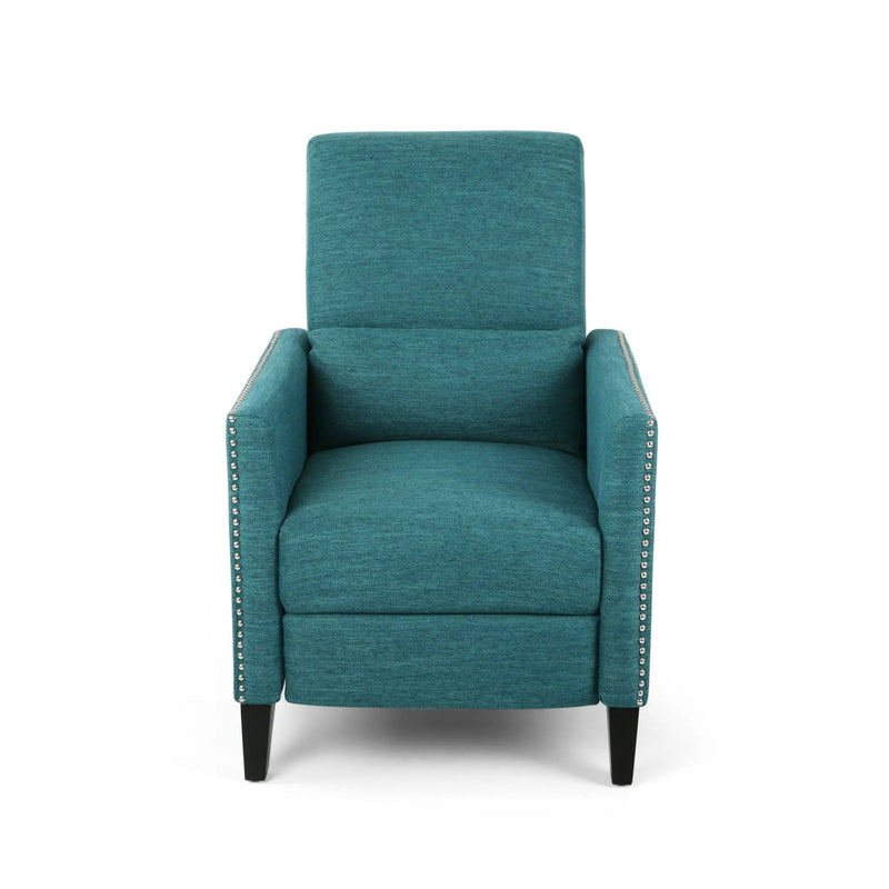 Kiersten - Contemporary Fabric Pushback Recliner by Unique Piece Furniture