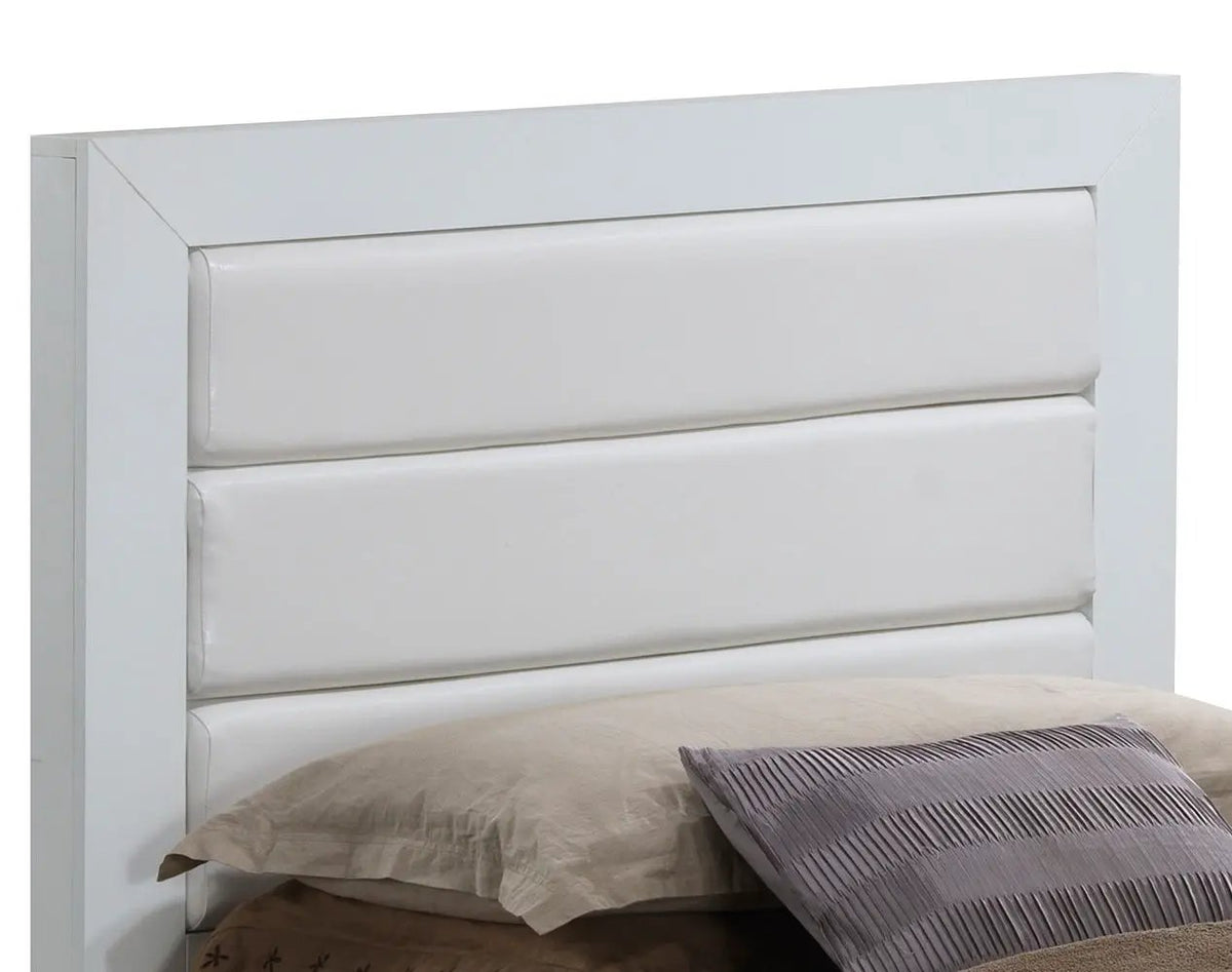 Transitional Modern Design Bed by HouseOfZazla