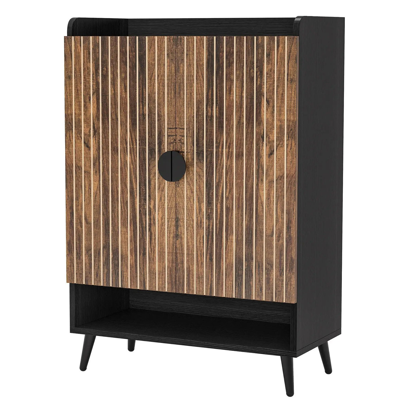Shoe Cabinet With Doors, 7 Tier Storage Organizer by HouseOfZazla