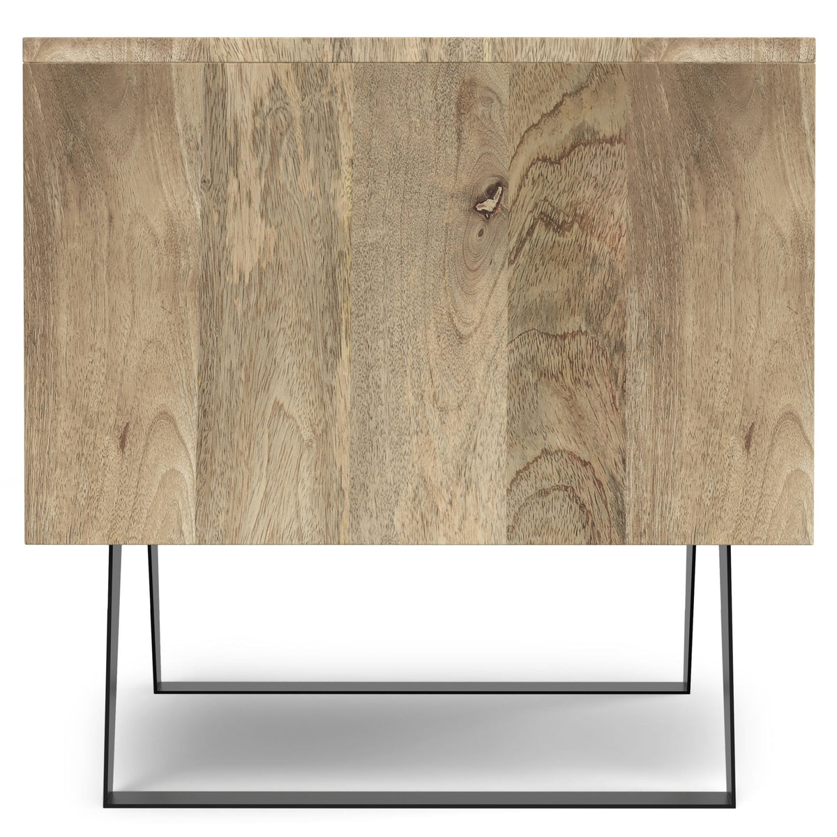 Handcrafted Acacia End Table with 1 Drawer - Light Brown, Dark Gray, or Dark Brown, photo 20 of 25