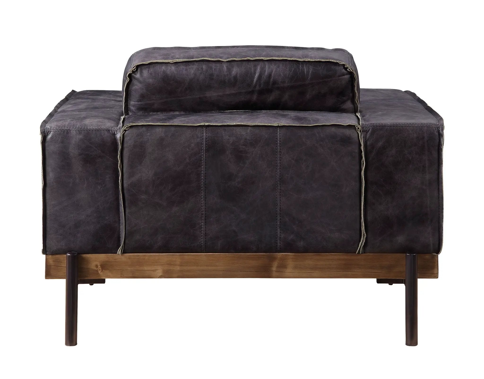 Silchester - Chair - Antique Ebony Top Grain Leather by Unique Piece Furniture