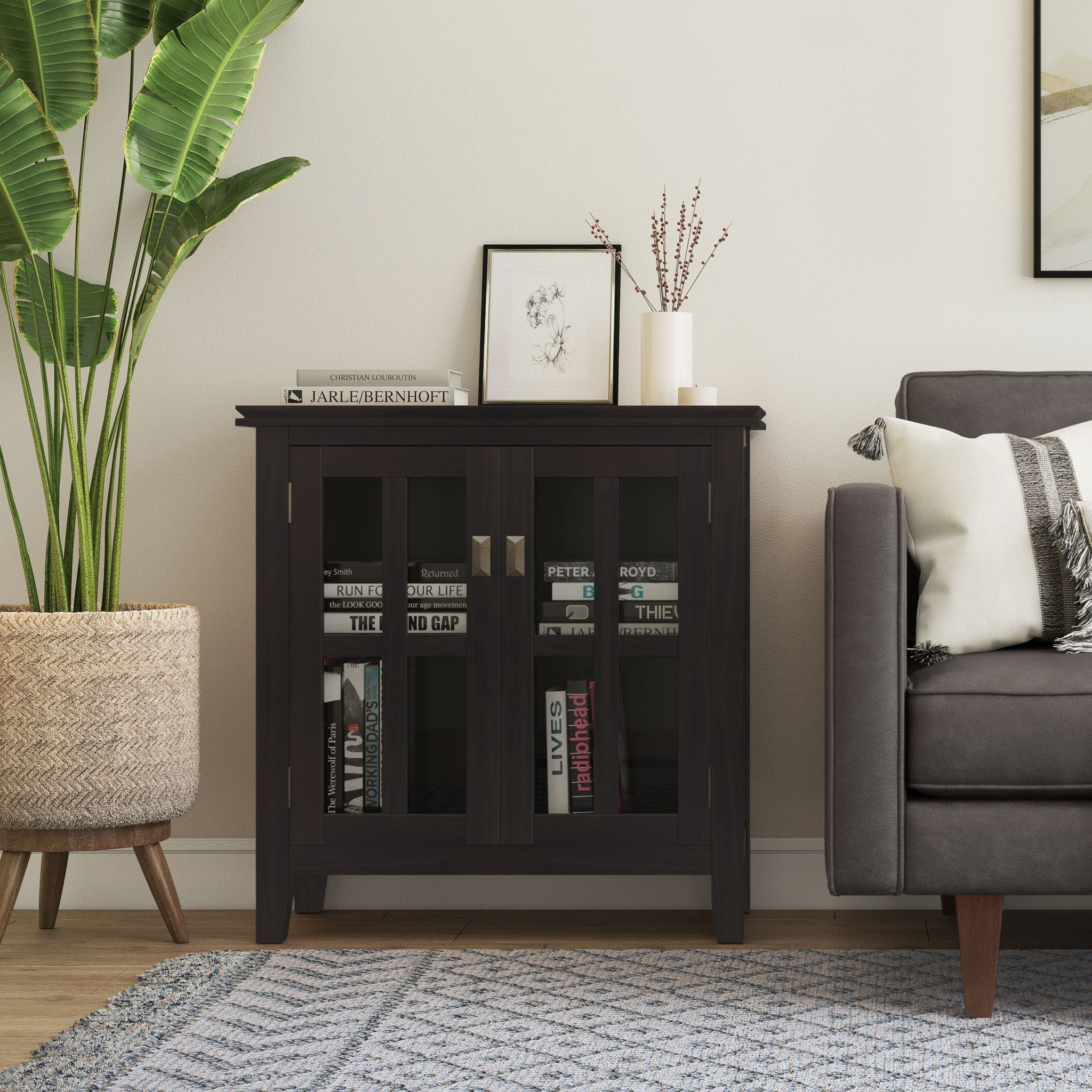 Artisan - Low Storage Cabinet - Hickory Brown by HouseOfZazla