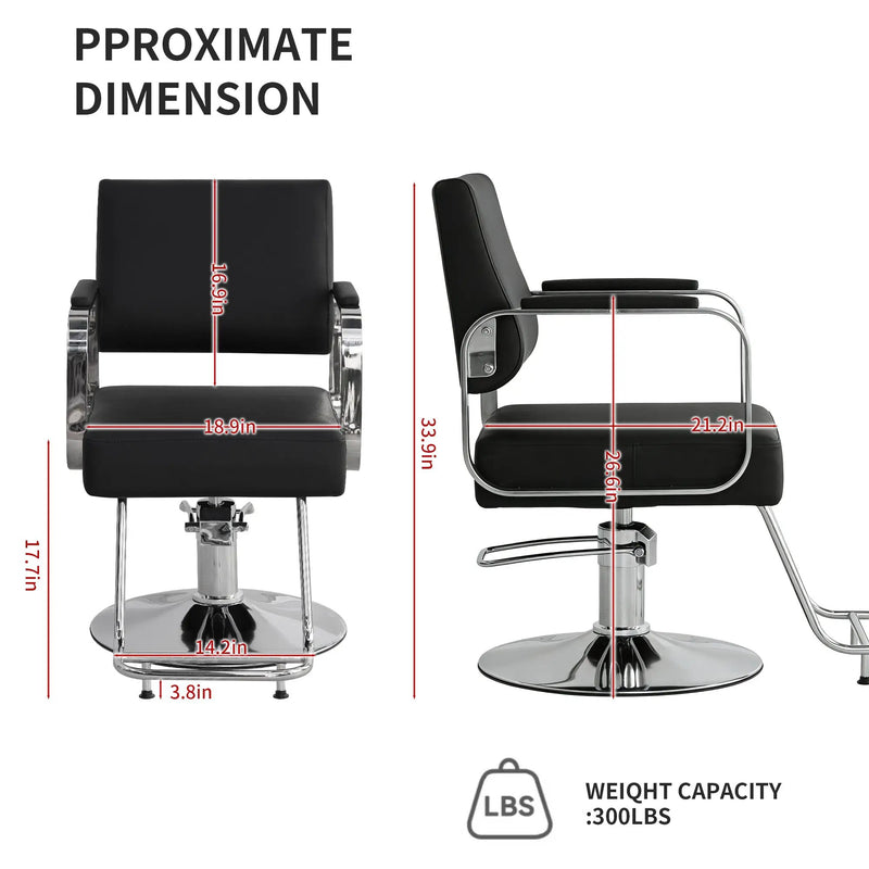 Barber Chair Salon Chair for Hair Stylist by HouseOfZazla