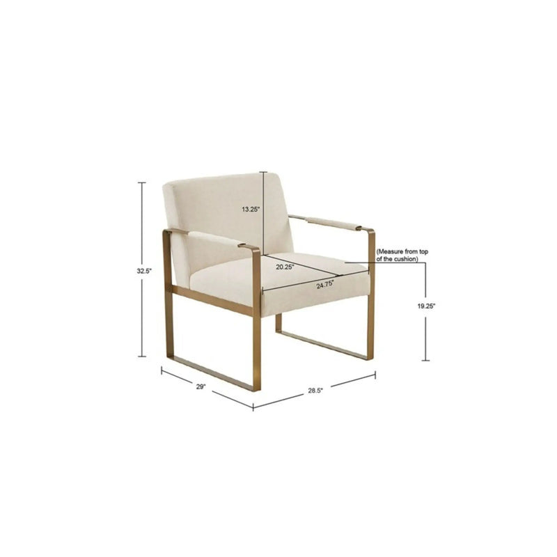 Perry Jayco - Accent Chair - Cream by Unique Piece Furniture