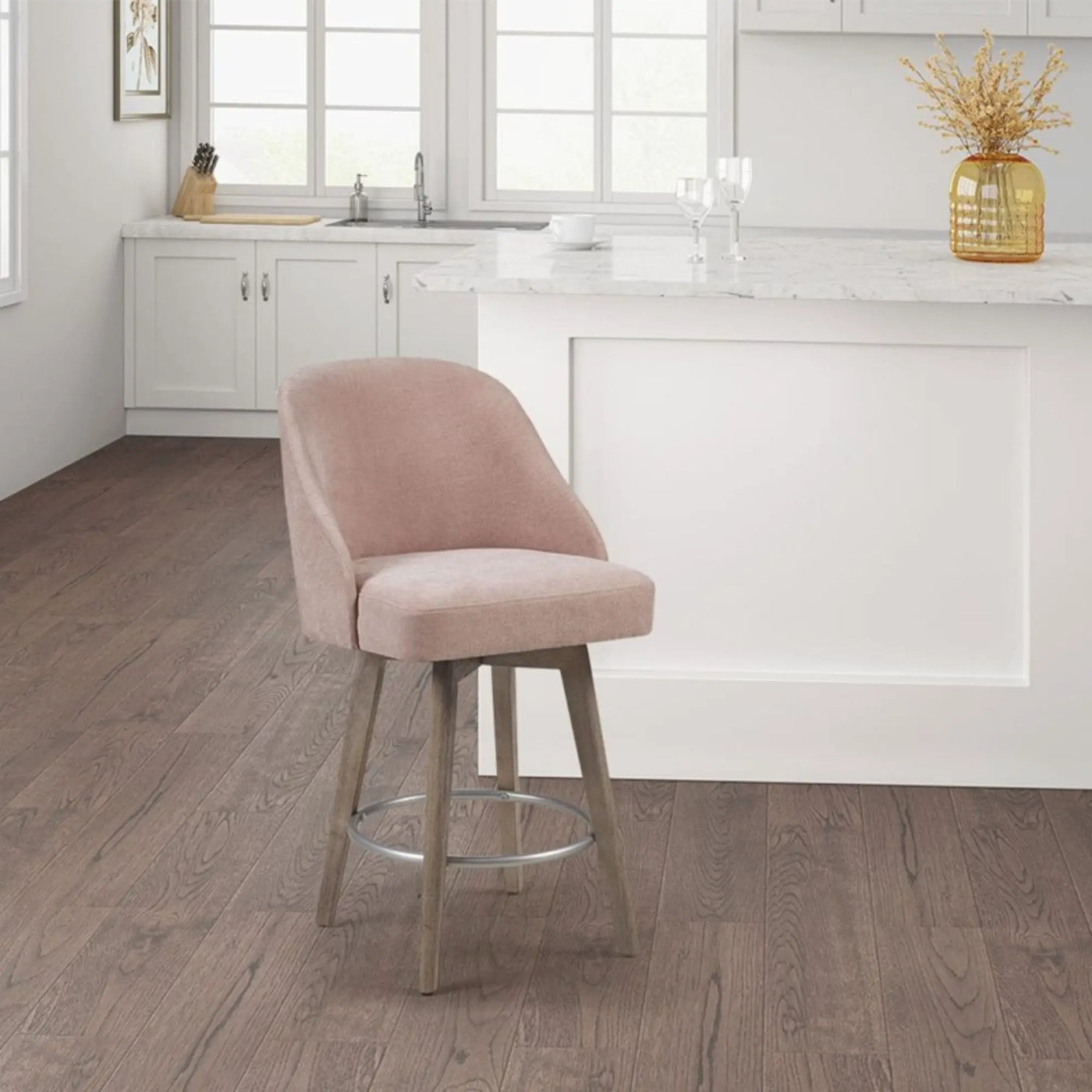 Pearce - Bar Stool With Swivel Seat by HouseOfZazla