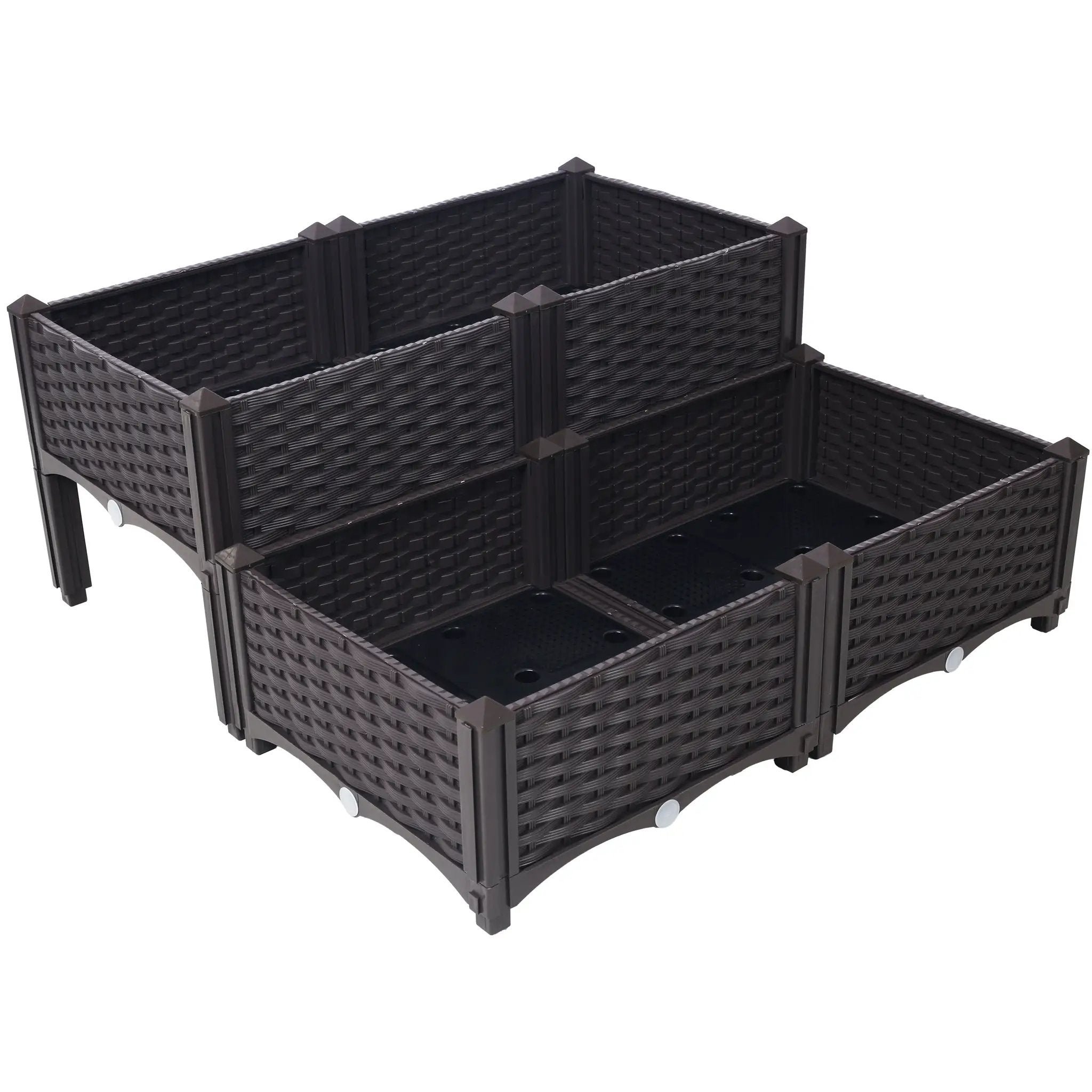 4 Piece Raised Garden Bed with Legs by HouseOfZazla