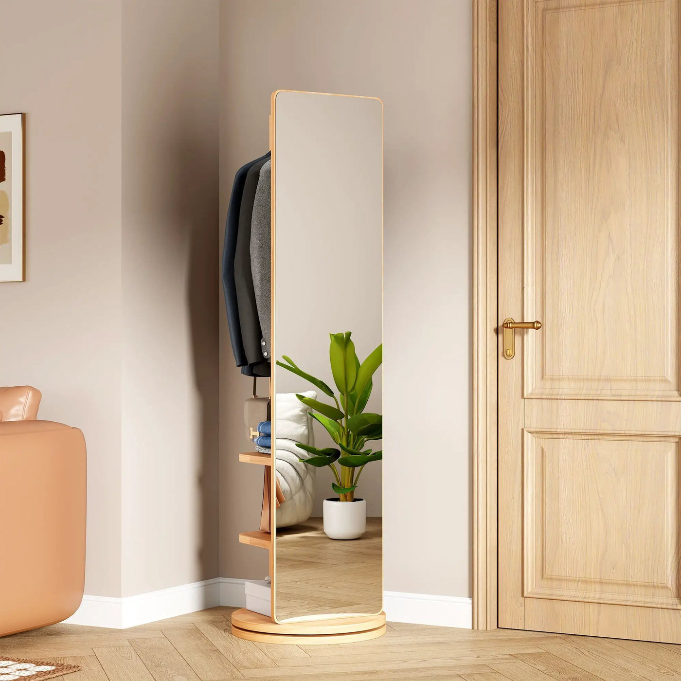 3 In 1 Multifunctional Full-Length Clothing Mirror by HouseOfZazla