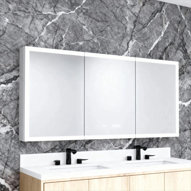 60 in. W x 30 in. H Rectangular Bathroom Mirror by HouseOfZazla