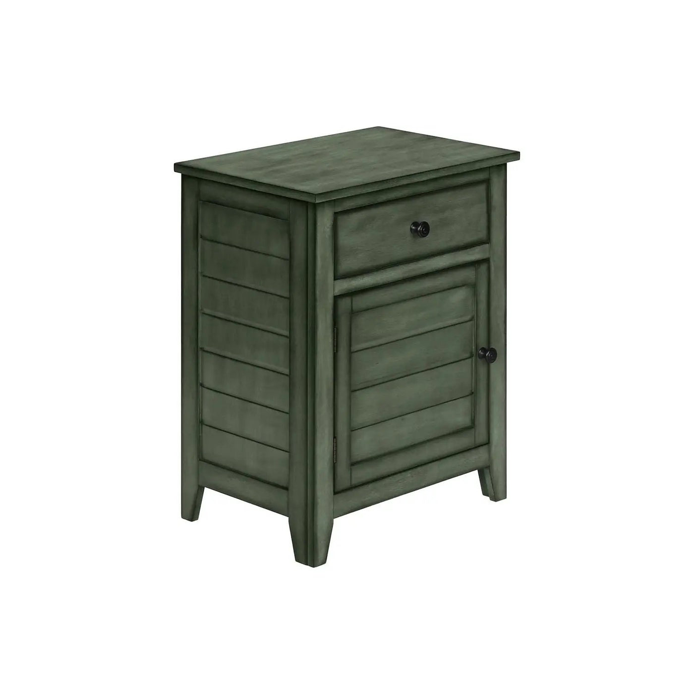 Accent Nightstand, Storage Drawer, Transitional by Unique Piece Furniture