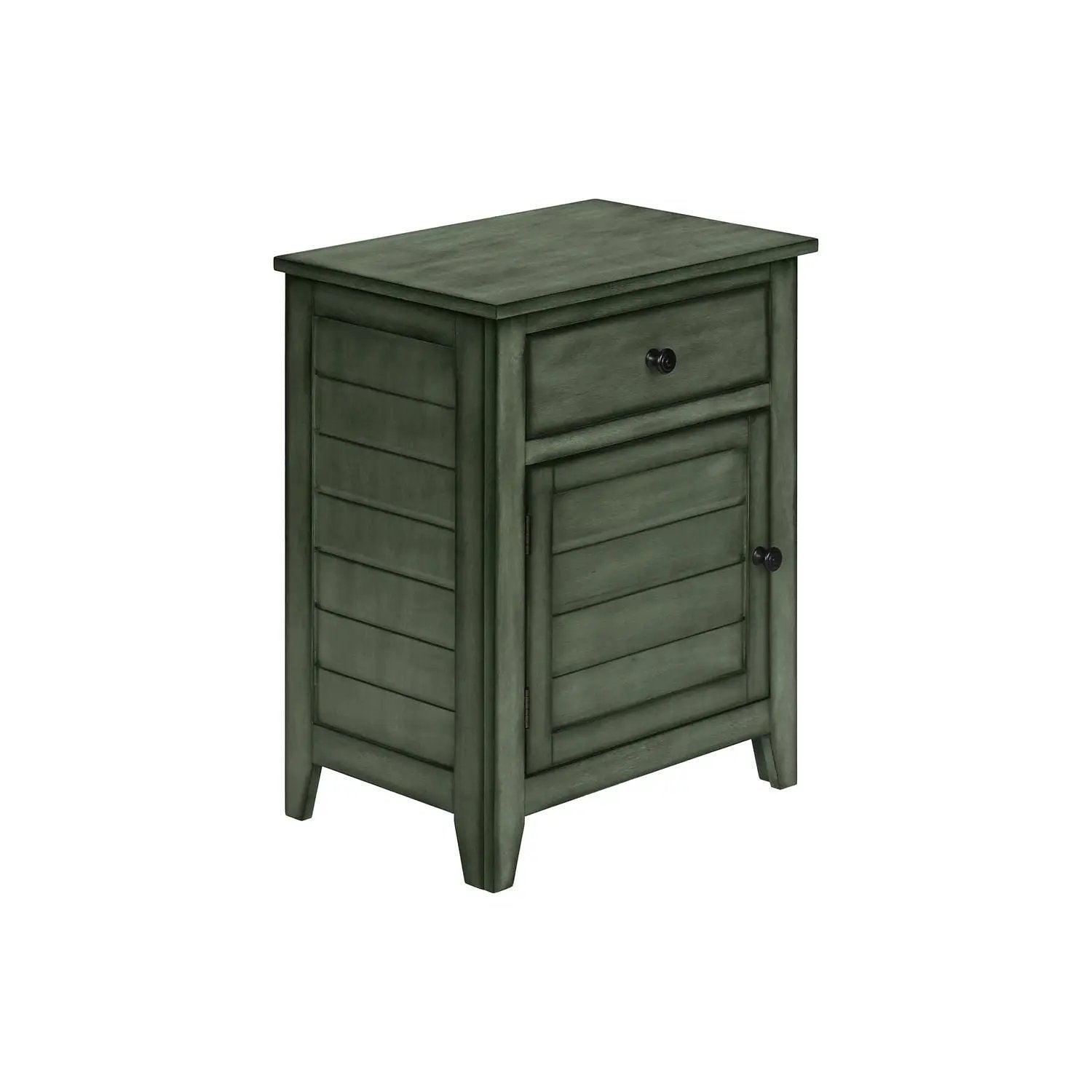Accent Nightstand, Storage Drawer, Transitional by Unique Piece Furniture