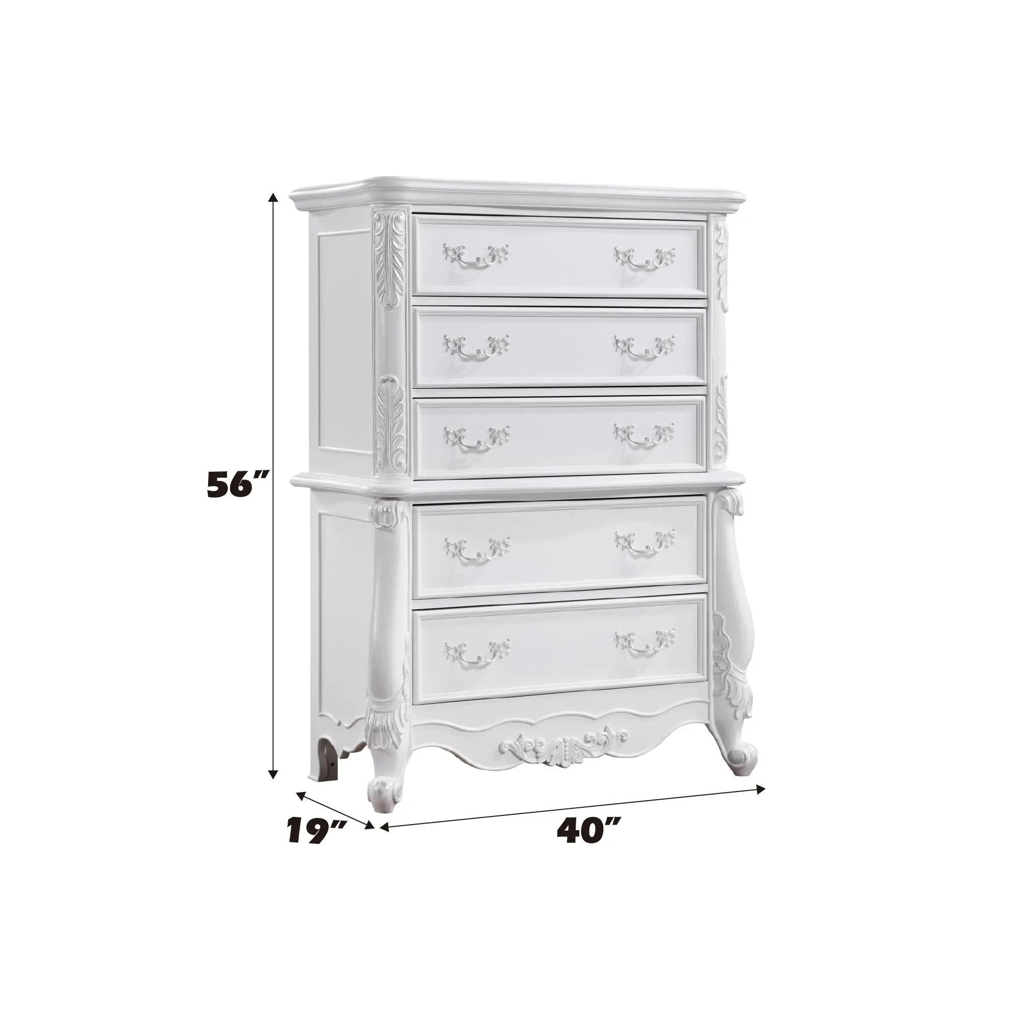 Latisha - Chest - White by HouseOfZazla