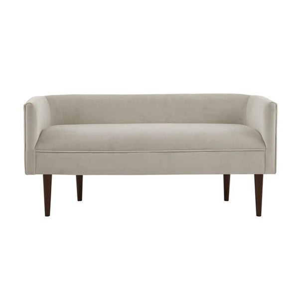 Farrah - Accent Bench With Low Back & Sides - Cream