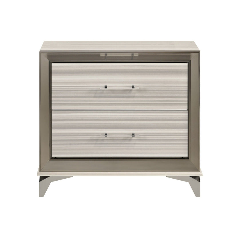 Star Nightstand - White