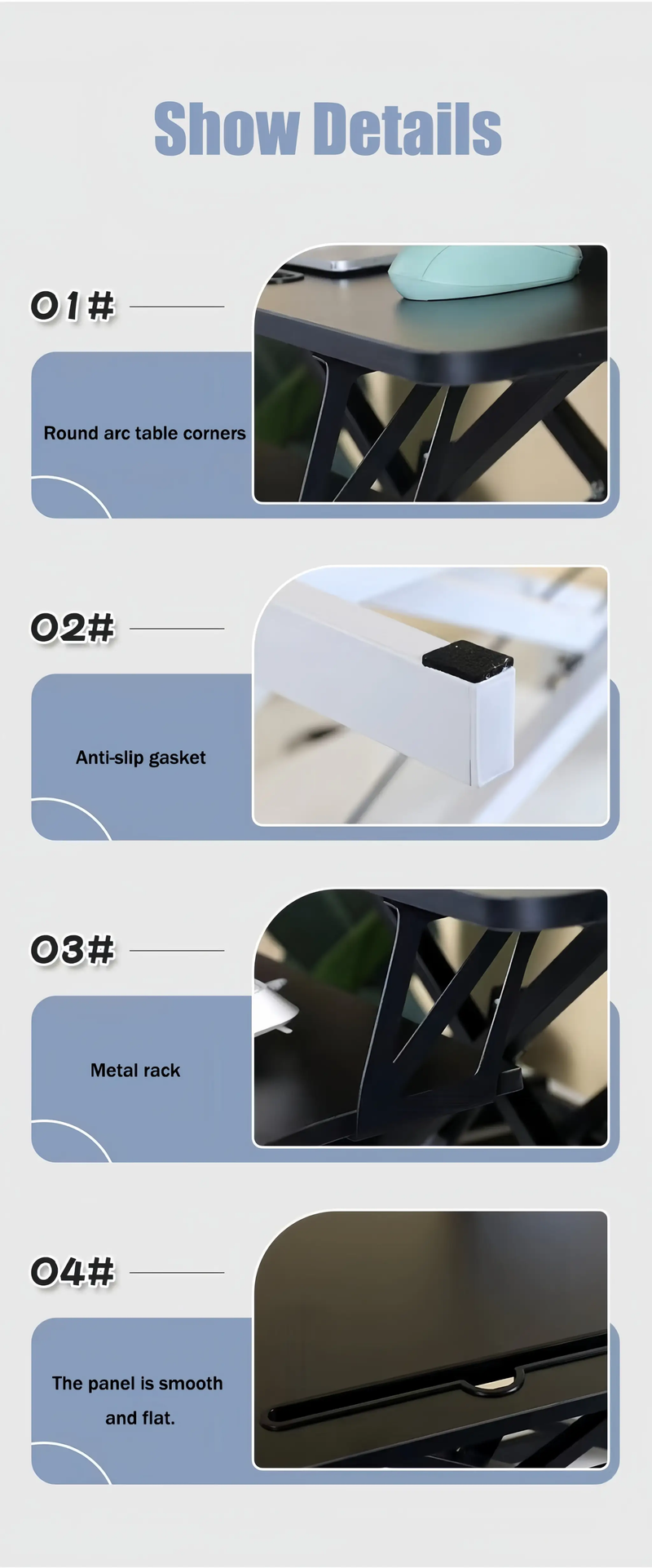 32 Inch Desk Converter by HouseOfZazla