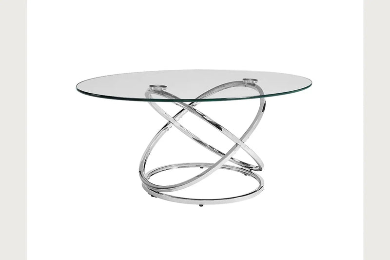 Cocktail Table Set - Chrome by Unique Piece Furniture