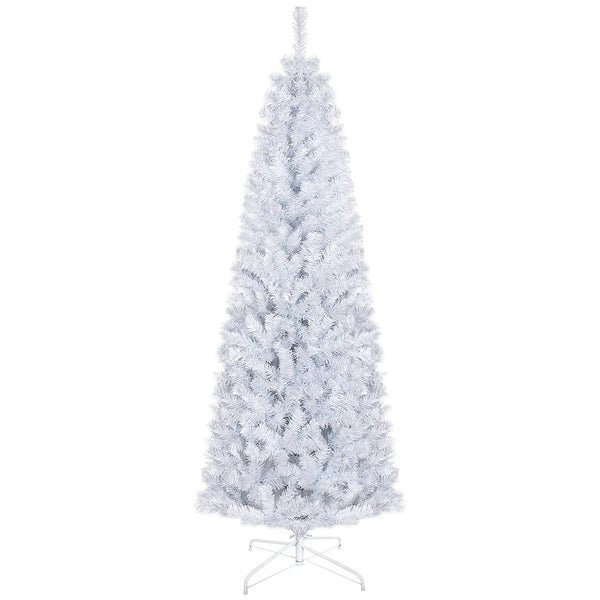 HOMCOM 6ft Pencil Christmas Tree