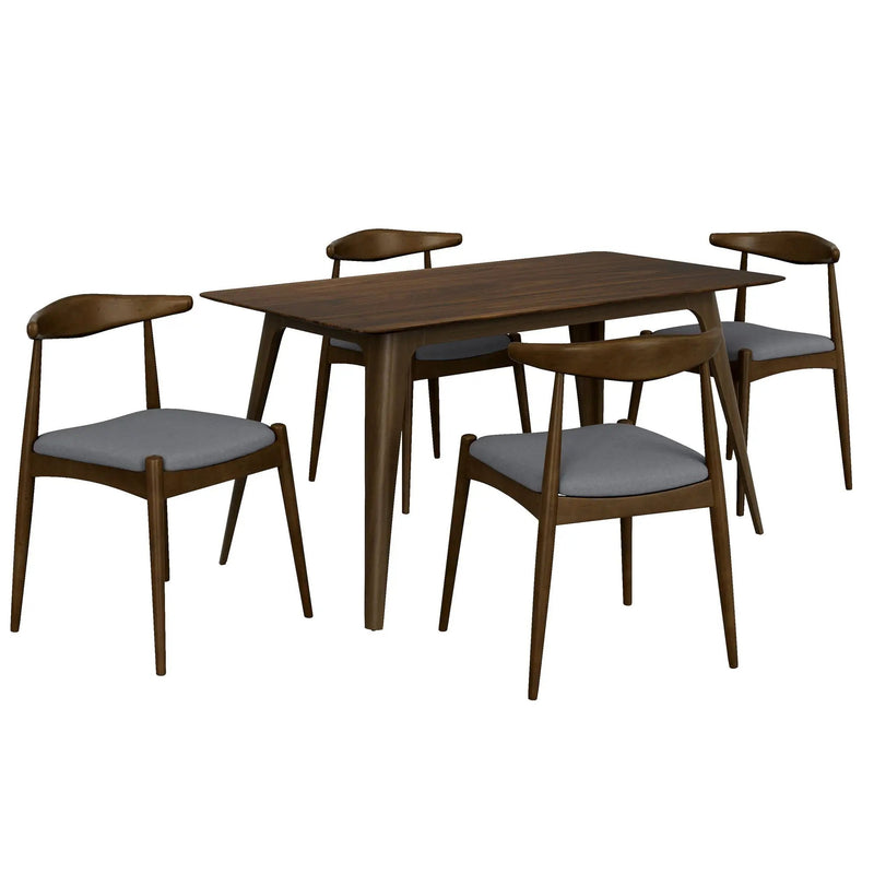 Retro Elegant 5 Piece Dining Set by HouseOfZazla