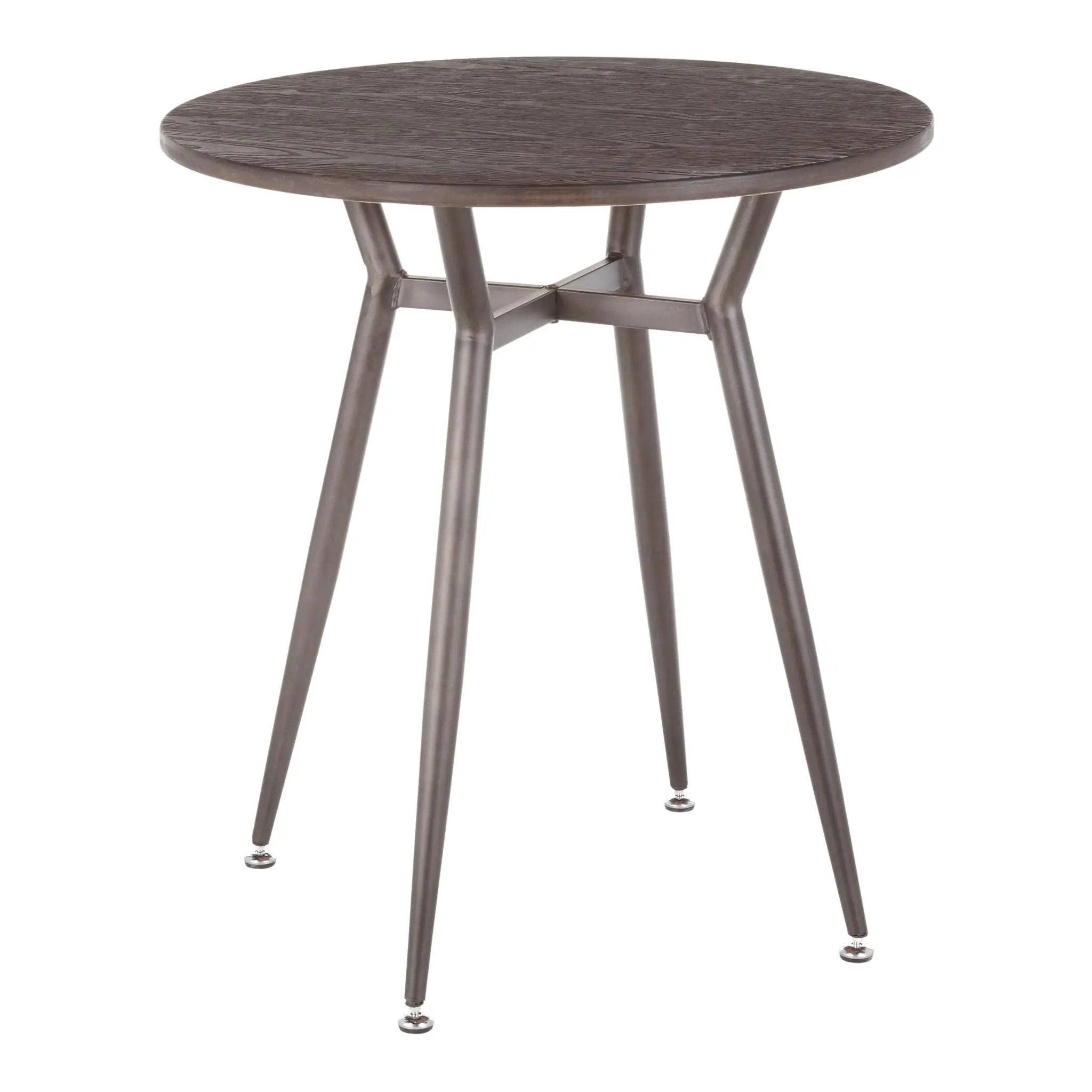 Clara - Industrial Round Dinette Table by Unique Piece Furniture