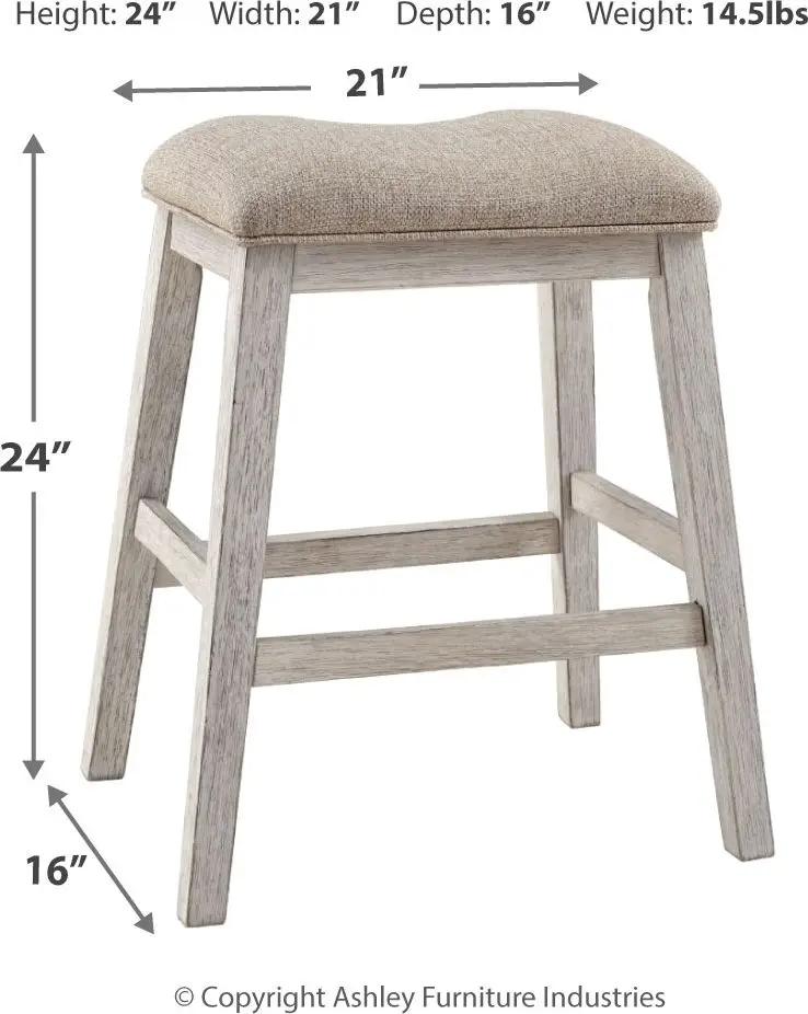 Skempton - Rectangular Counter Table With Storage Set by Unique Piece Furniture