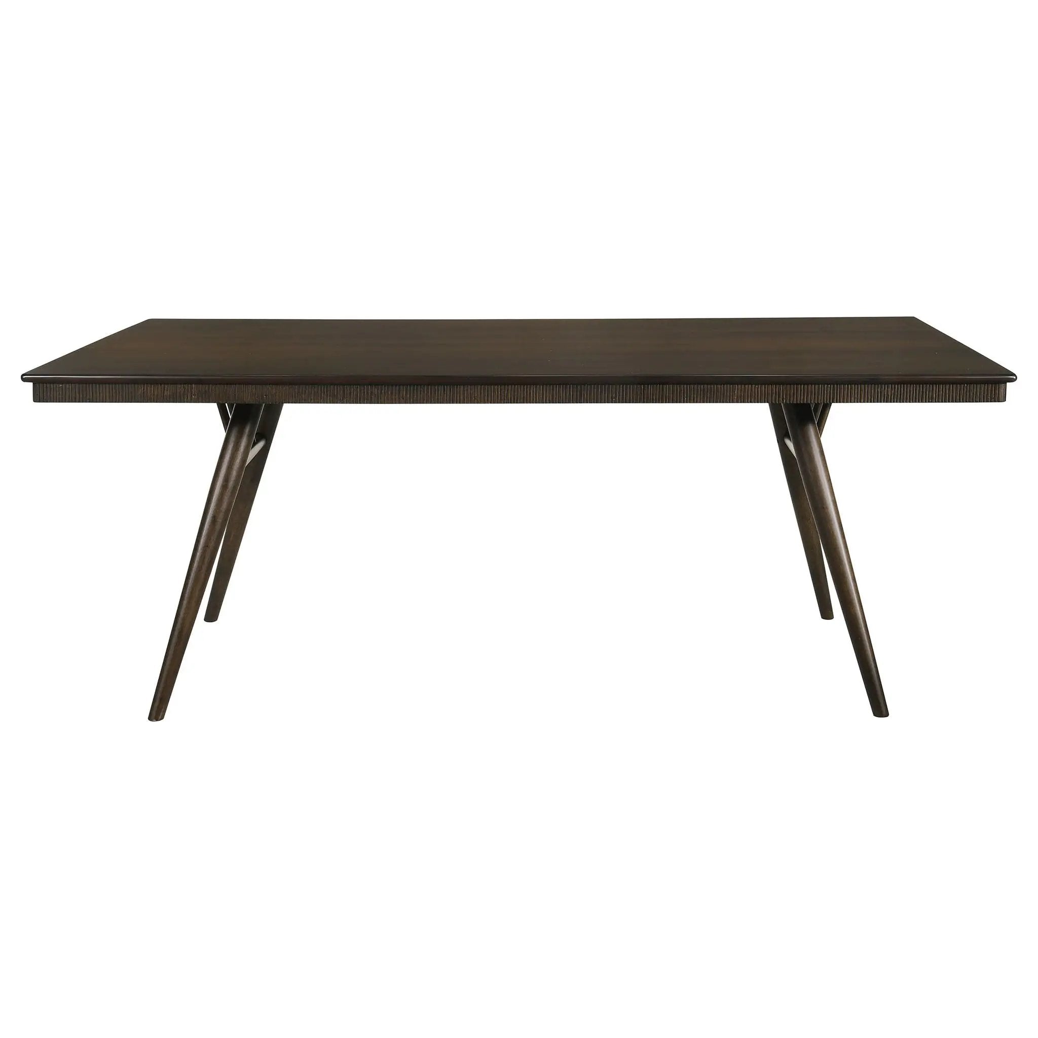 Wes 5-piece Rectangular Dining Table Set Dark Walnut by Unique Piece Furniture