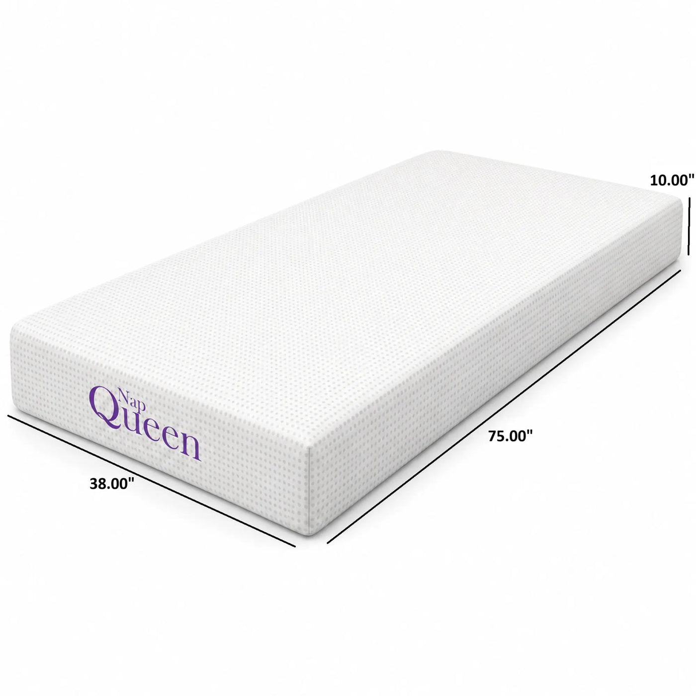 10" Charcoal Memory Foam Mattress by HouseOfZazla