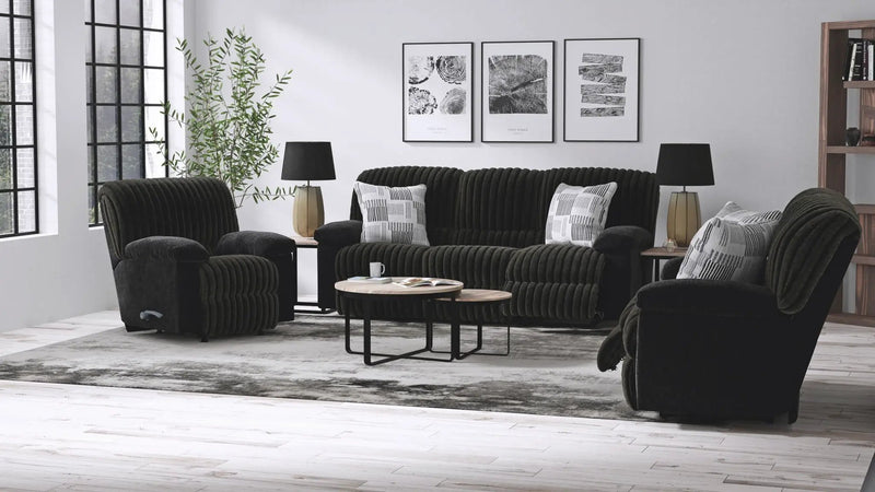 Comet - Lay Flat Reclining Sofa - Black by Unique Piece Furniture