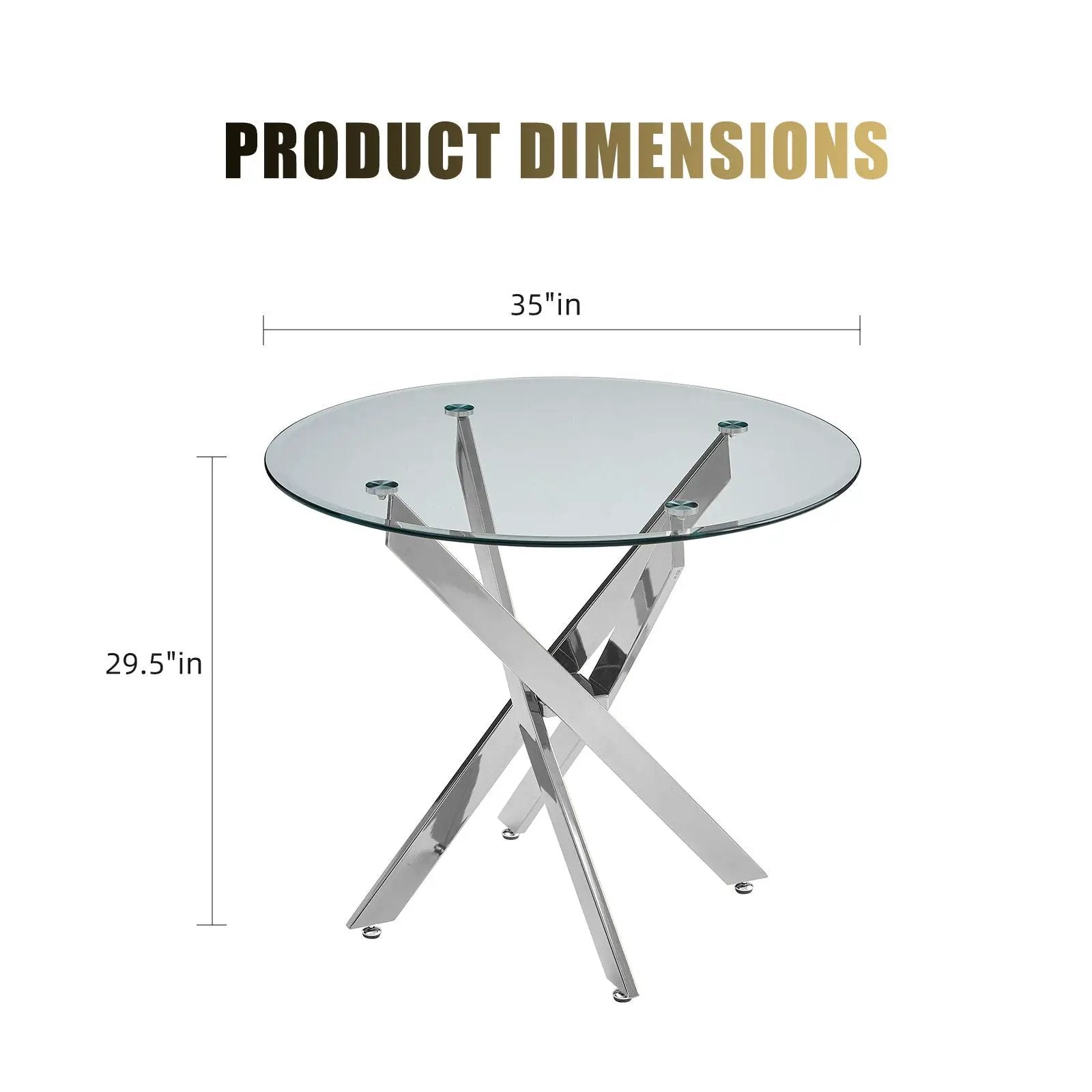 Modern Round Table For Dining Room by Unique Piece Furniture