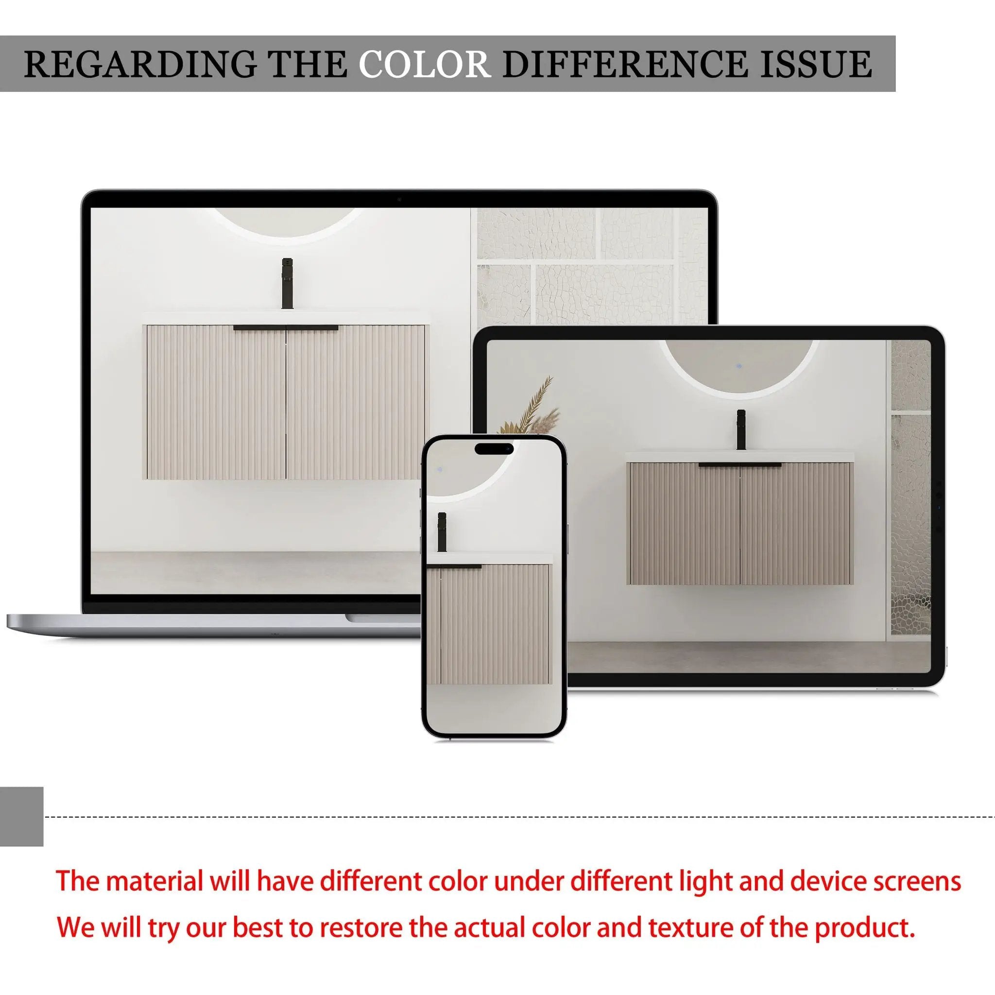 Contemporary Wall Mounted Bathroom Vanity With Resin Double Sink by HouseOfZazla