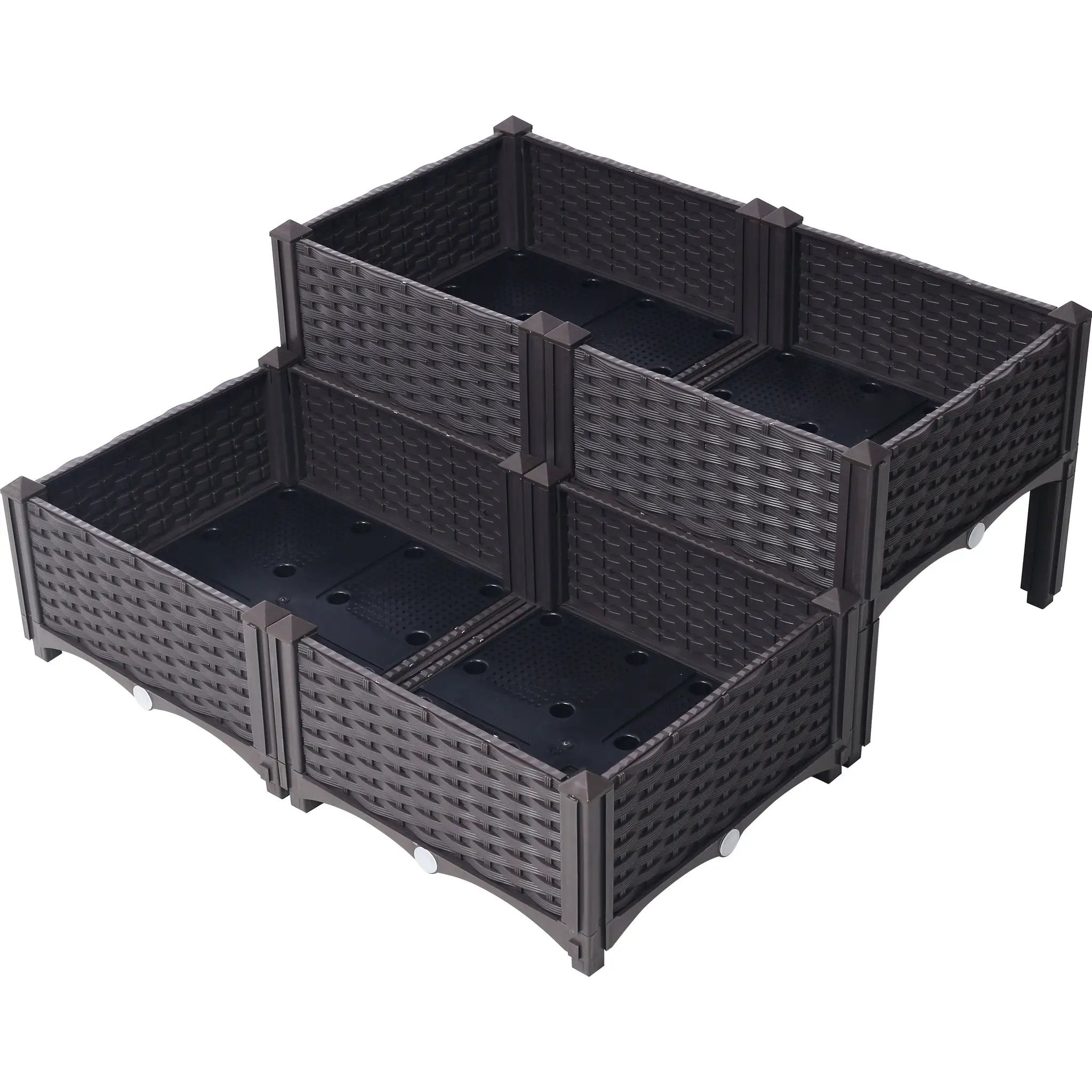 4 Piece Raised Garden Bed with Legs by HouseOfZazla