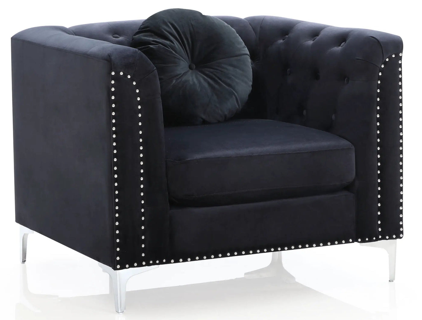 Contemporary Sloped Arm Chair by HouseOfZazla