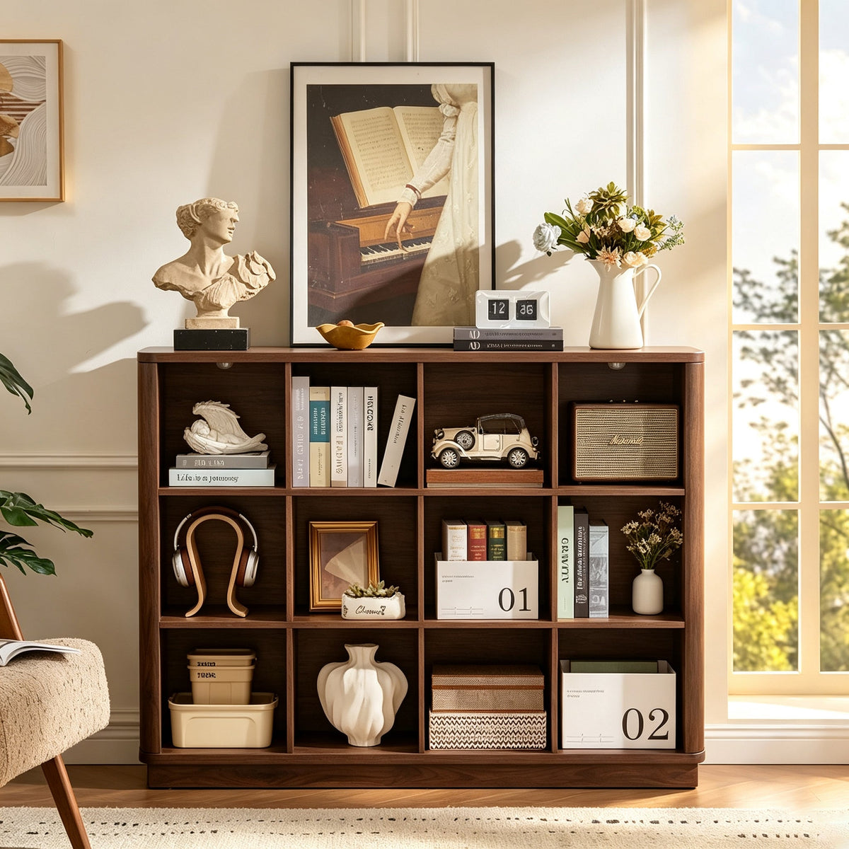 Book Shelf Cube Storage Organizer Bookcase - 12 Cubes, photo 6 of 9
