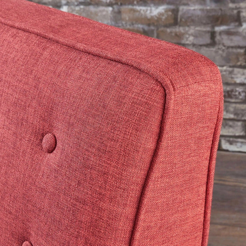 Mid-Century Modern Recliner With Button Tufted Waffle Stitch by HouseOfZazla