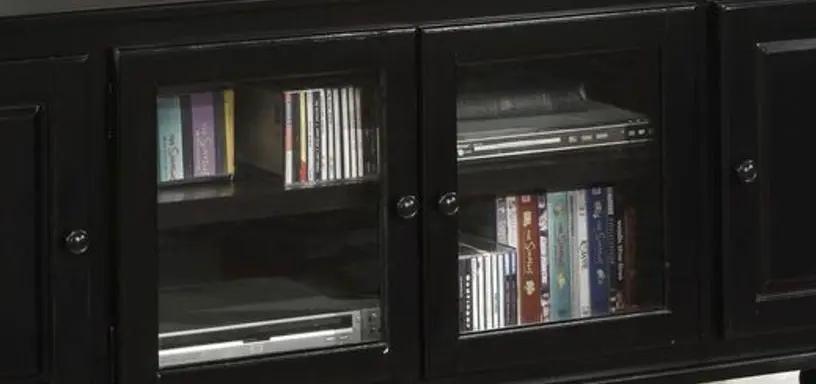 Ferla - TV Stand - Black by Unique Piece Furniture