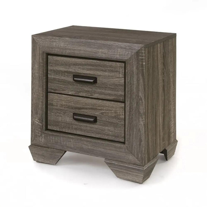 Lyndon - Nightstand - Weathered Gray Grain by Unique Piece Furniture