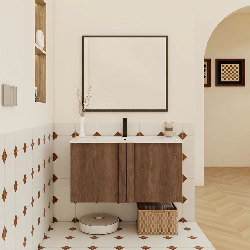 Floating Bathroom Vanity With Sink Combo by HouseOfZazla