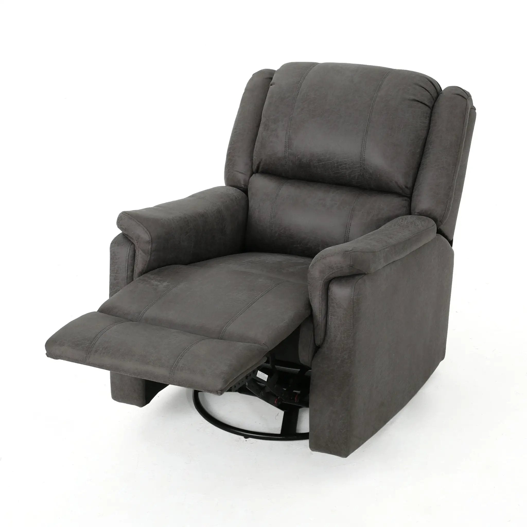 Contemporary Glider Recliner With Swivel Function by Unique Piece Furniture