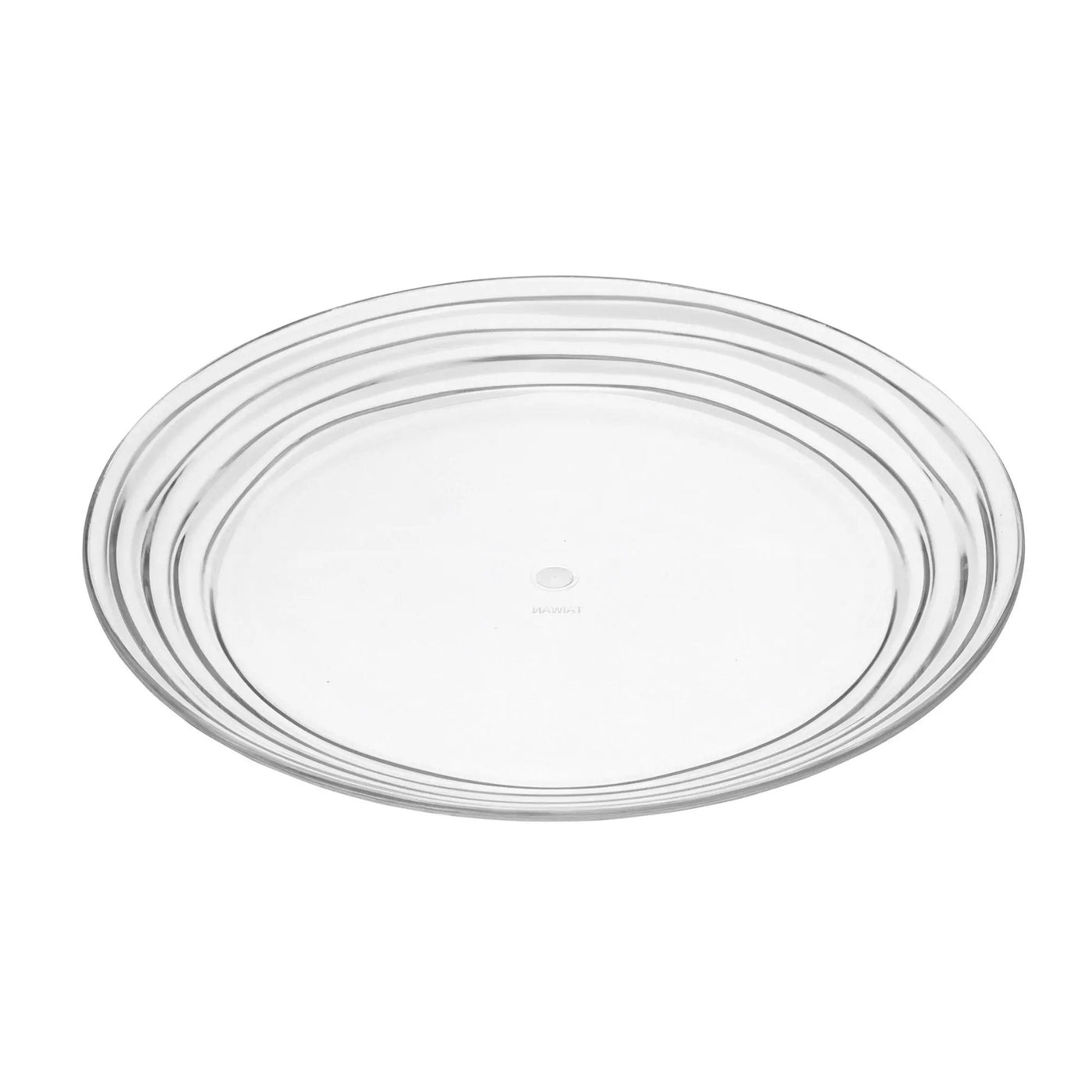 Designer Swirl Acrylic Dinner Plates (Set of 4) by HouseOfZazla