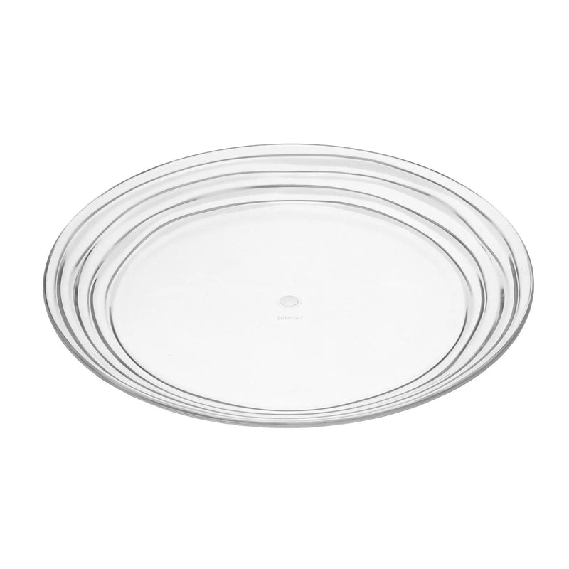 Designer Swirl Acrylic Dinner Plates (Set of 4) by HouseOfZazla