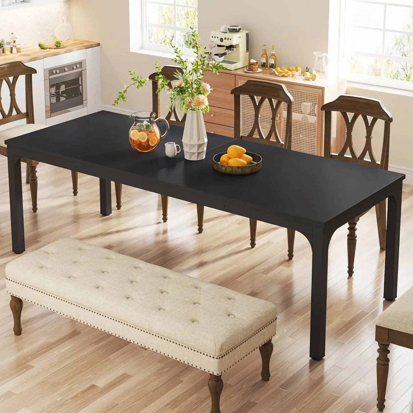Rectangle Dining Table For 6 - 8 People by HouseOfZazla