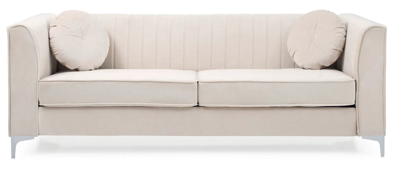 Delray - Micro Suede Sofa by HouseOfZazla