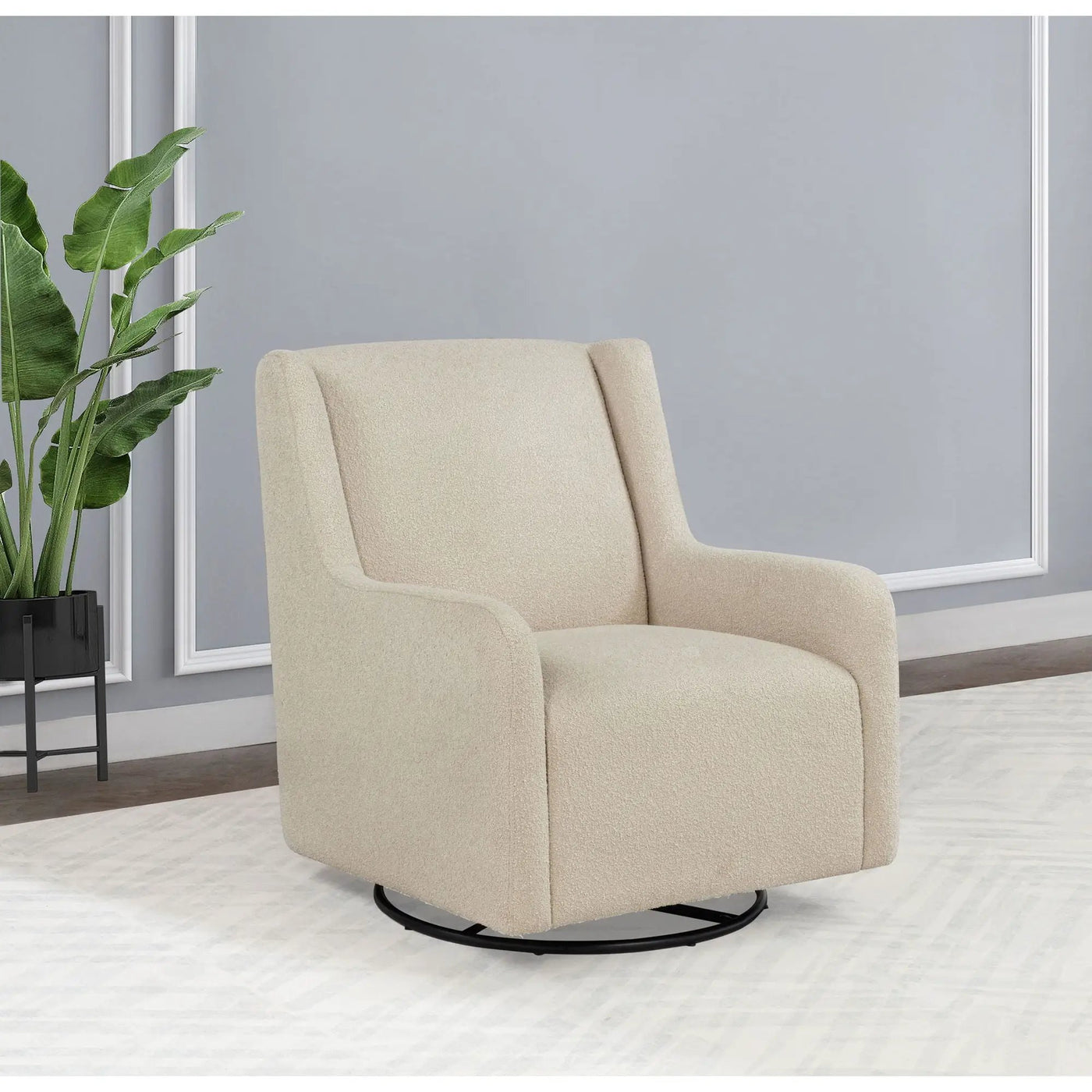 Omari - Swivel Glider Chair by HouseOfZazla