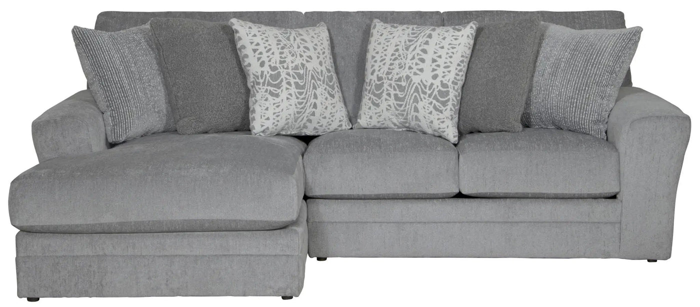 Glacier - Sectional With Included Accent Pillows by Unique Piece Furniture