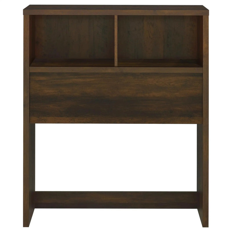 Westpark 49-inch Twin Bookcase Headboard Dark Pine by Unique Piece Furniture