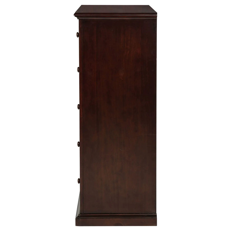 Sumerlin 6-drawer Bedroom Chest of Drawers Cappuccino by Unique Piece Furniture