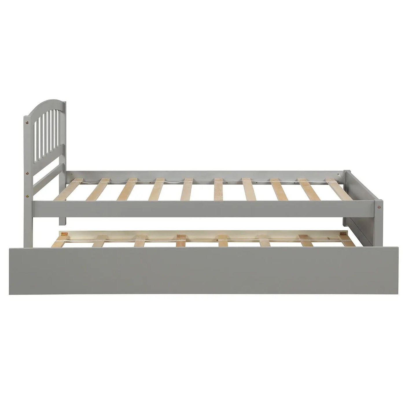 Platform Bed Wood Bed Frame With Trundle by Unique Piece Furniture