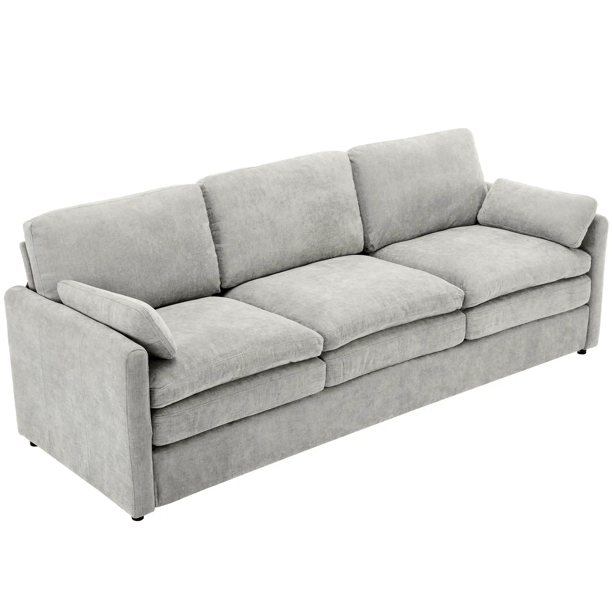 Cozy Upholstered 3 Seater Sofa Cushion For Living Room by HouseOfZazla