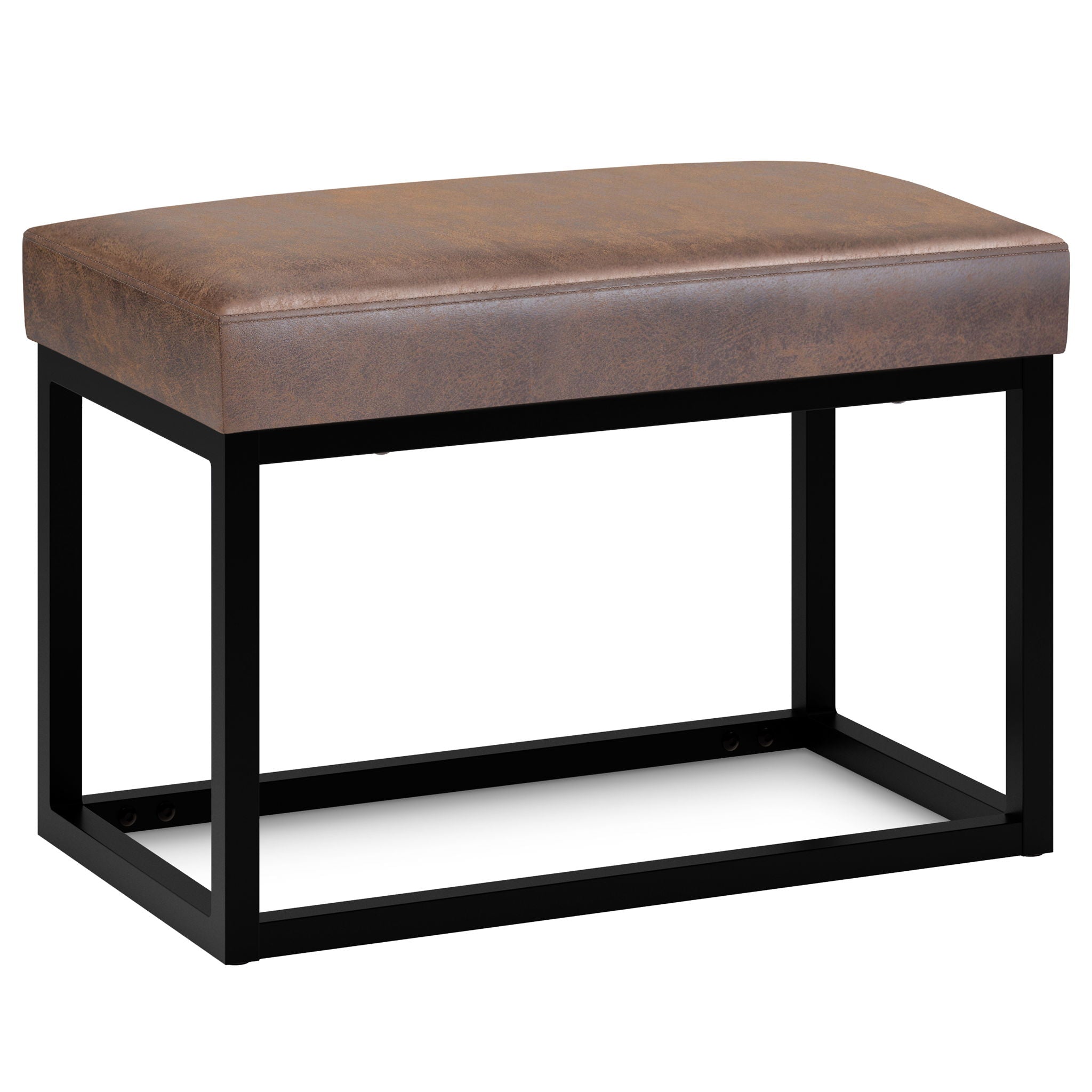 Reynolds - Small Bench - Distressed Chestnut Brown by HouseOfZazla