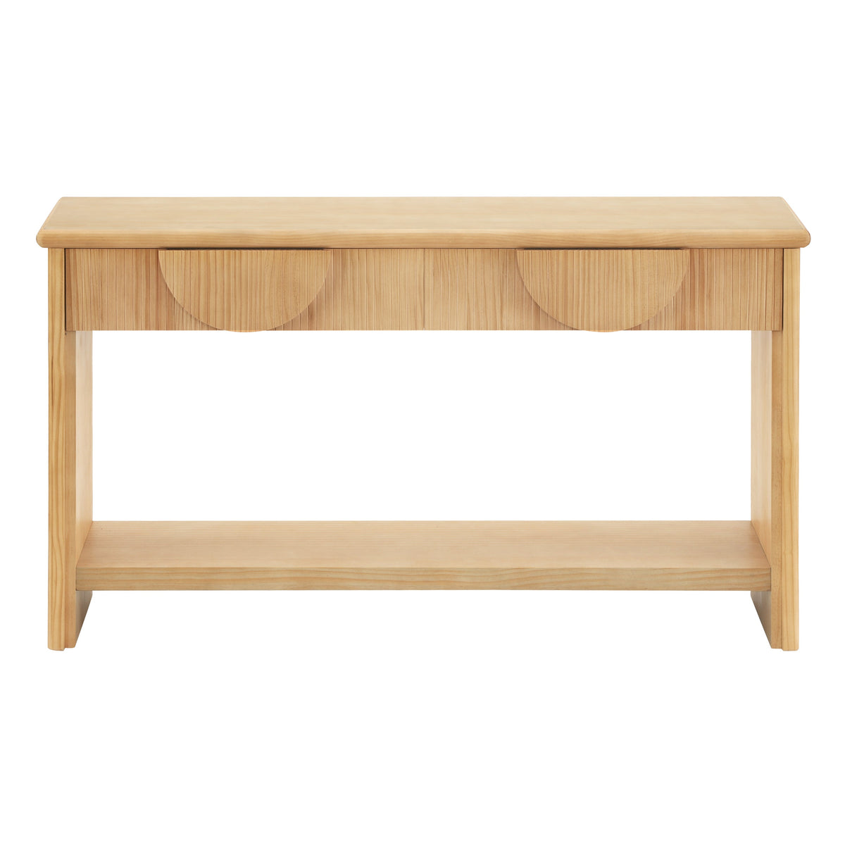 55" Fluted Console Table, photo 9 of 10