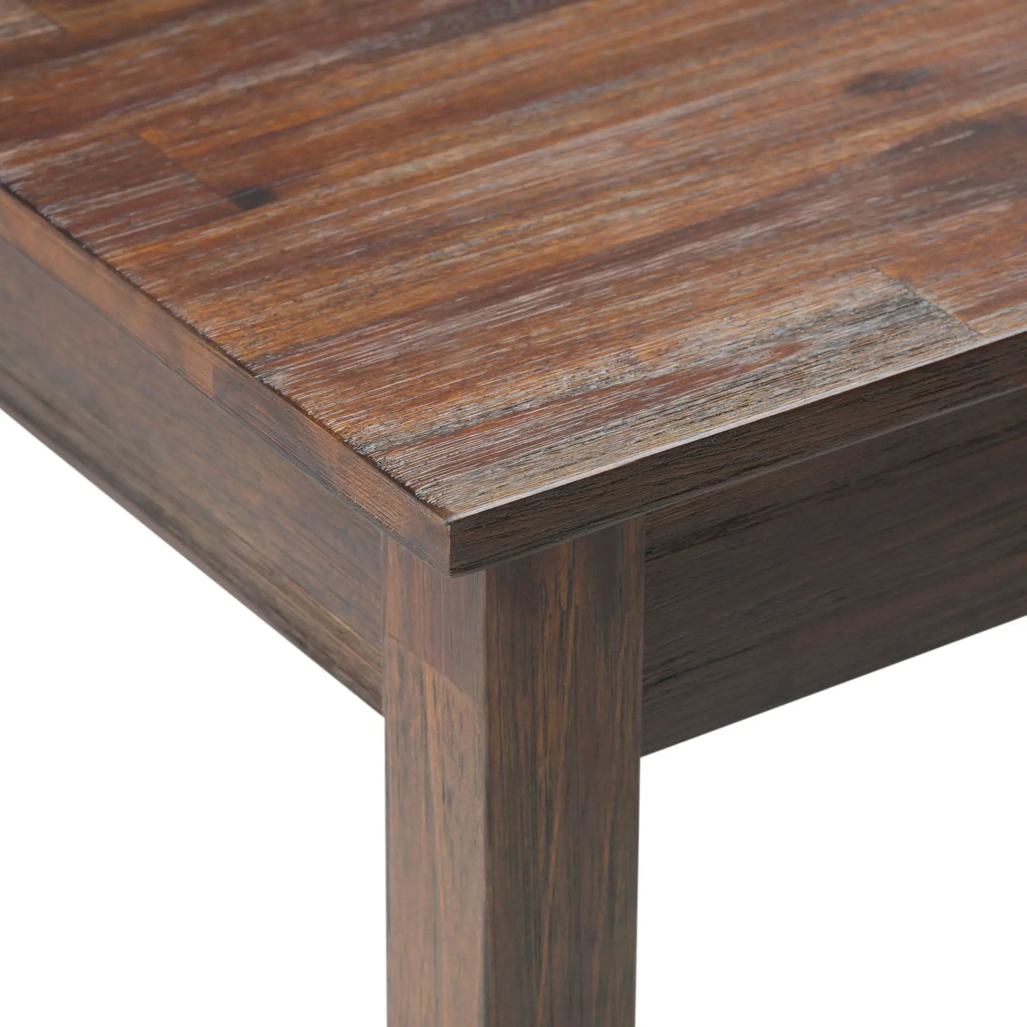Monroe - Desk - Distressed Charcoal Brown by HouseOfZazla