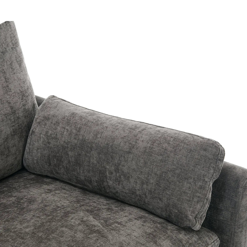 Cozy Upholstered Oversized 3-Seater Cloud Sofa by BLAKHOM